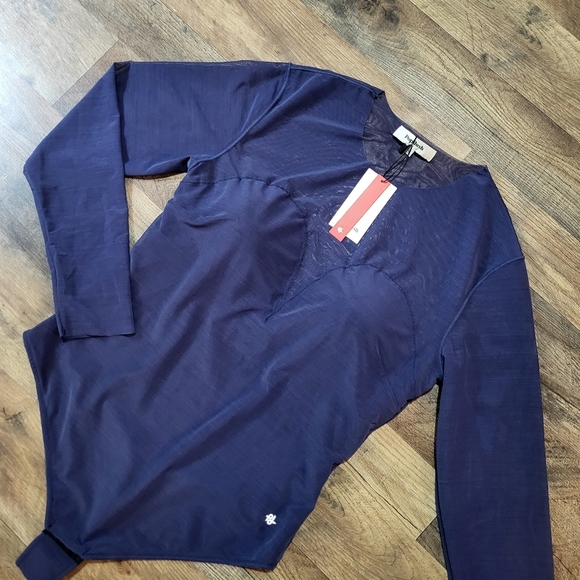 Popilush Longsleeve Mesh Shapewear Tummy Control Bodysuit Size 2XL - Picture 6 of 10